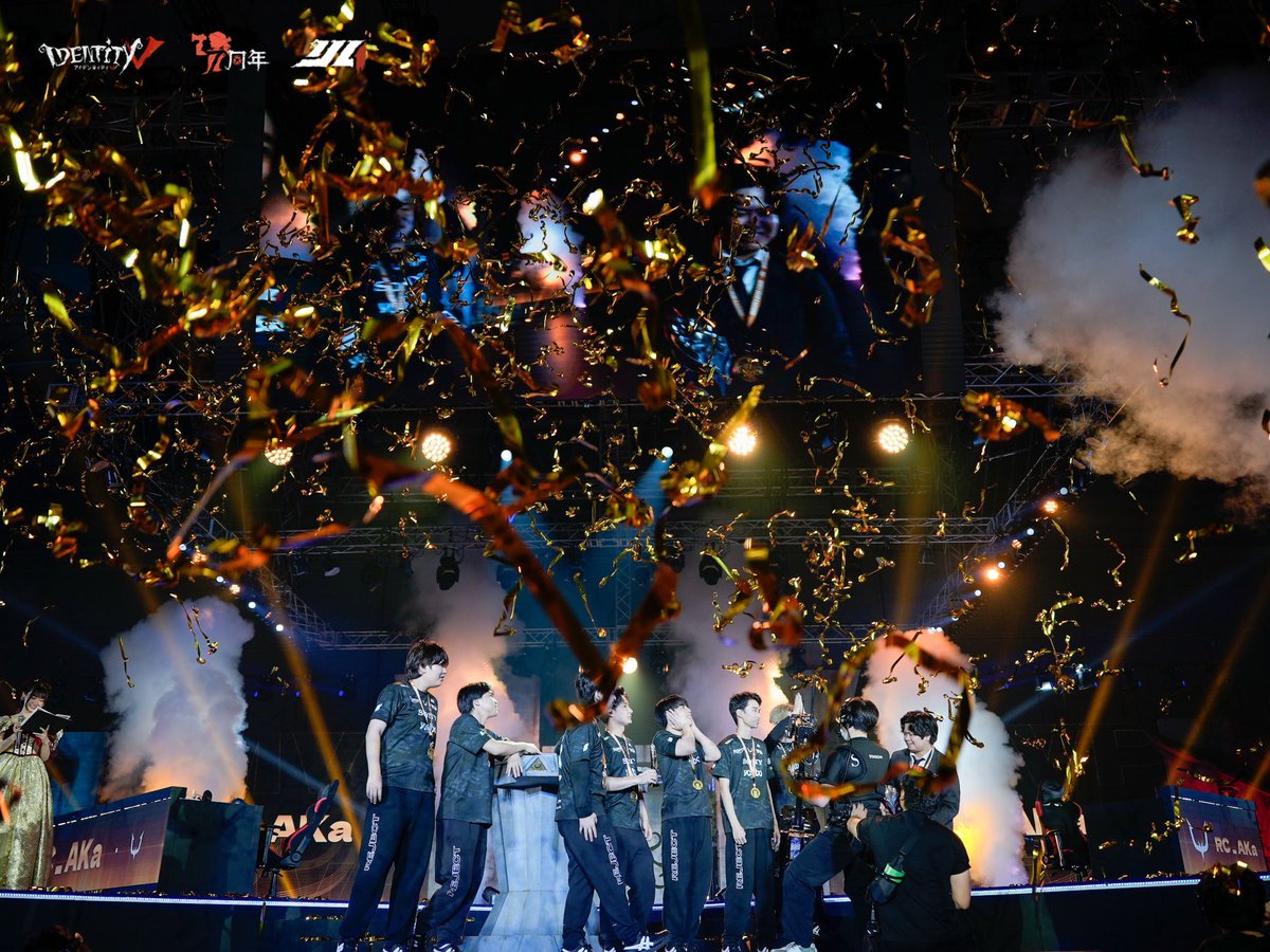 #第五人格7周年
オフラインイベント『#第五人格DigDigSeven』
＆2025年夏季IJL決勝戦

第五人格IJLの夏が終わり
新たな王者が誕生！

選手の皆さんお疲れ様でした！

#IdentityV #第五人格
#25夏IJL決勝
