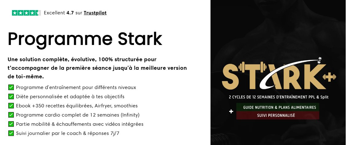 Spoder_Lee's tweet image. Le meilleur programme, meilleure diète, meilleur accompagnent et sans abonnement!
🔗programmestark.fr