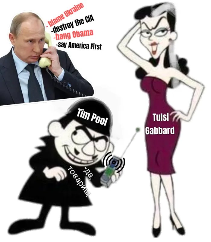#putin #toolsi #timpool #americafirst #gabbard