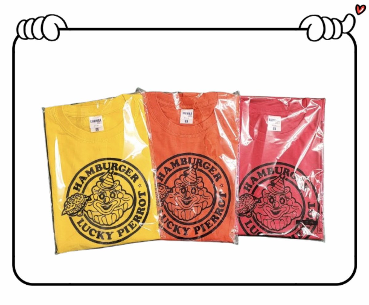 第二弾！！ ラッキーピ工口Tシャツ 新色 限定販売中 ラッキーピ工口