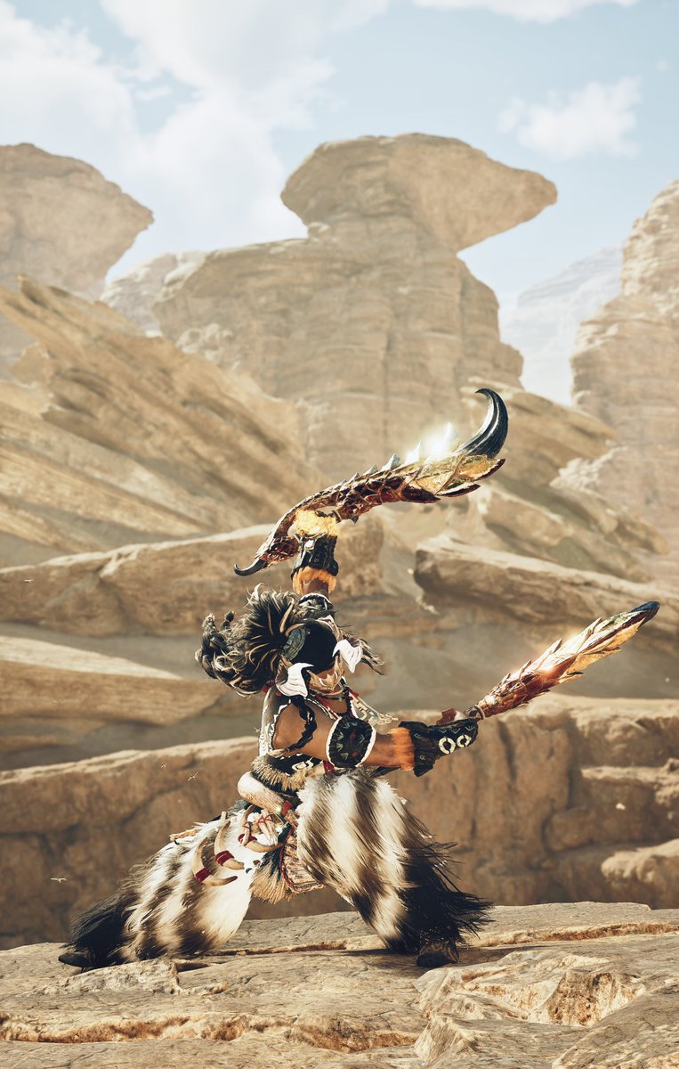 shiroshiro_shhh's tweet image. 終わると言ったのに始まる、ゴマの舞

#MHWilds