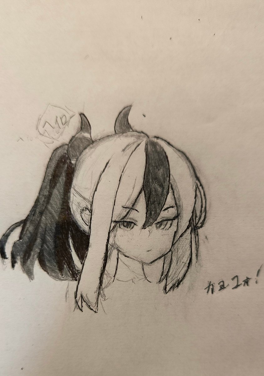 Parte_westS's tweet image. 二枚目に描いたカヨコォ！