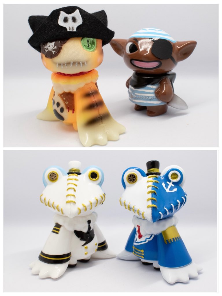 Elfrog8's tweet image. ちょい早めに
ネットショップ更新しました！
よろしくお願いします🙇

elfrog-atelier.stores.jp

ヴィランシリーズ👿
南国フルーツシリーズ🥭
海賊シリーズ🏴‍☠️
魔神ネムロッカーの再販などございます
夏を思い切り楽しみましょ〜

#Elfrog工房
#ソフビ
#ワンフェス2025夏
#WF2025夏