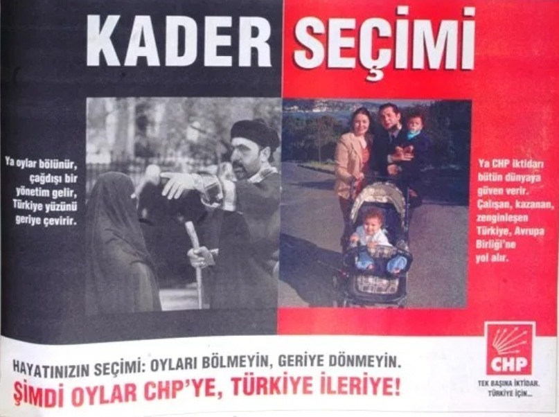 noconteks1234's tweet photo. CHP 2002 seçim afişi https://t.co/wc7TJvgGJX