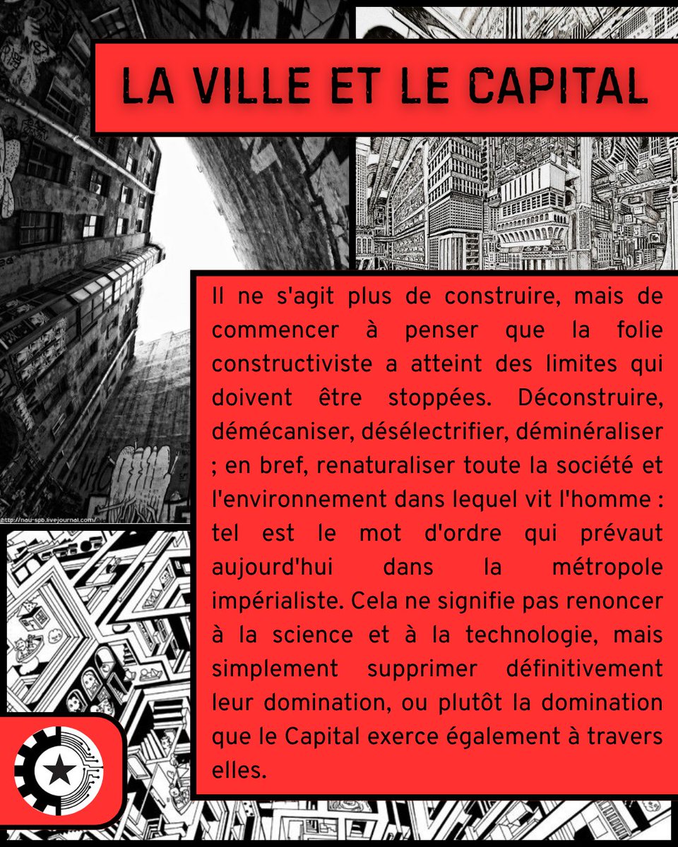 RevueSupernova's tweet image. la ville et le capital