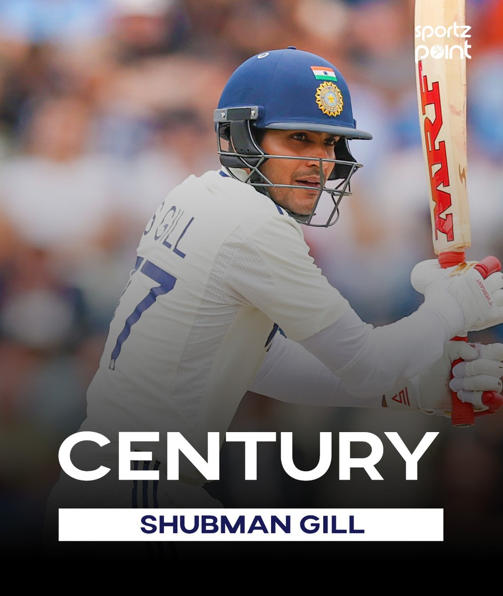 🚨𝐂𝐀𝐏𝐓𝐀𝐈𝐍 𝐆𝐈𝐋𝐋 💯

Shubman Gill scores his 4th hundred of the #ENGvsIND series, all as the captain of the Indian test cricket team. 

#ShubmanGill #ENGvIND #Cricket