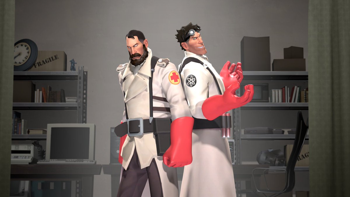 "Mad Scientists Duo"

#SFM #TF2 #TF2medic