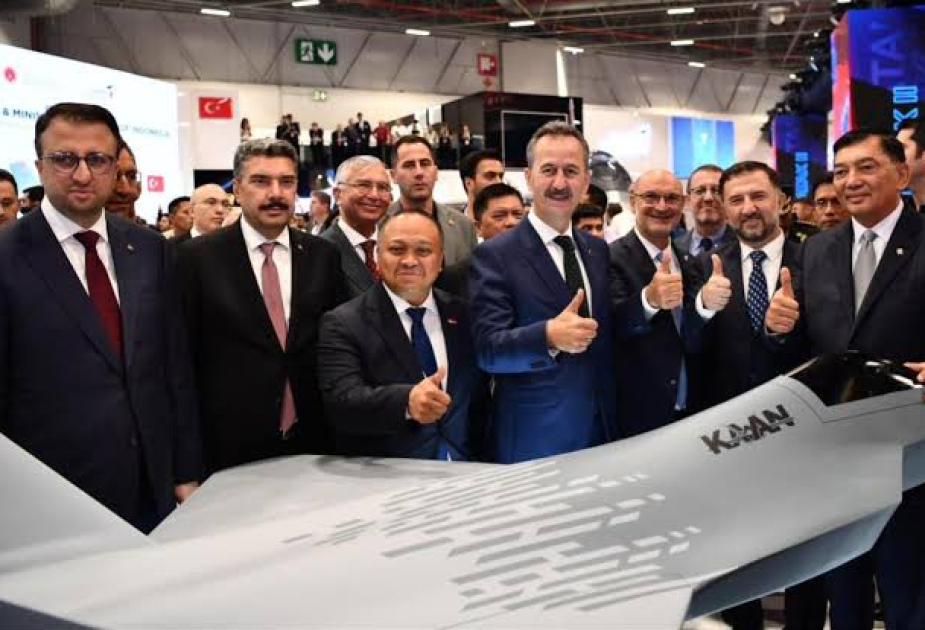 AZERTAC's tweet image. Türkiye, Indonesia finalize historic sale of 48 Kaan fighter jets azertag.az/en/xeber/turki…