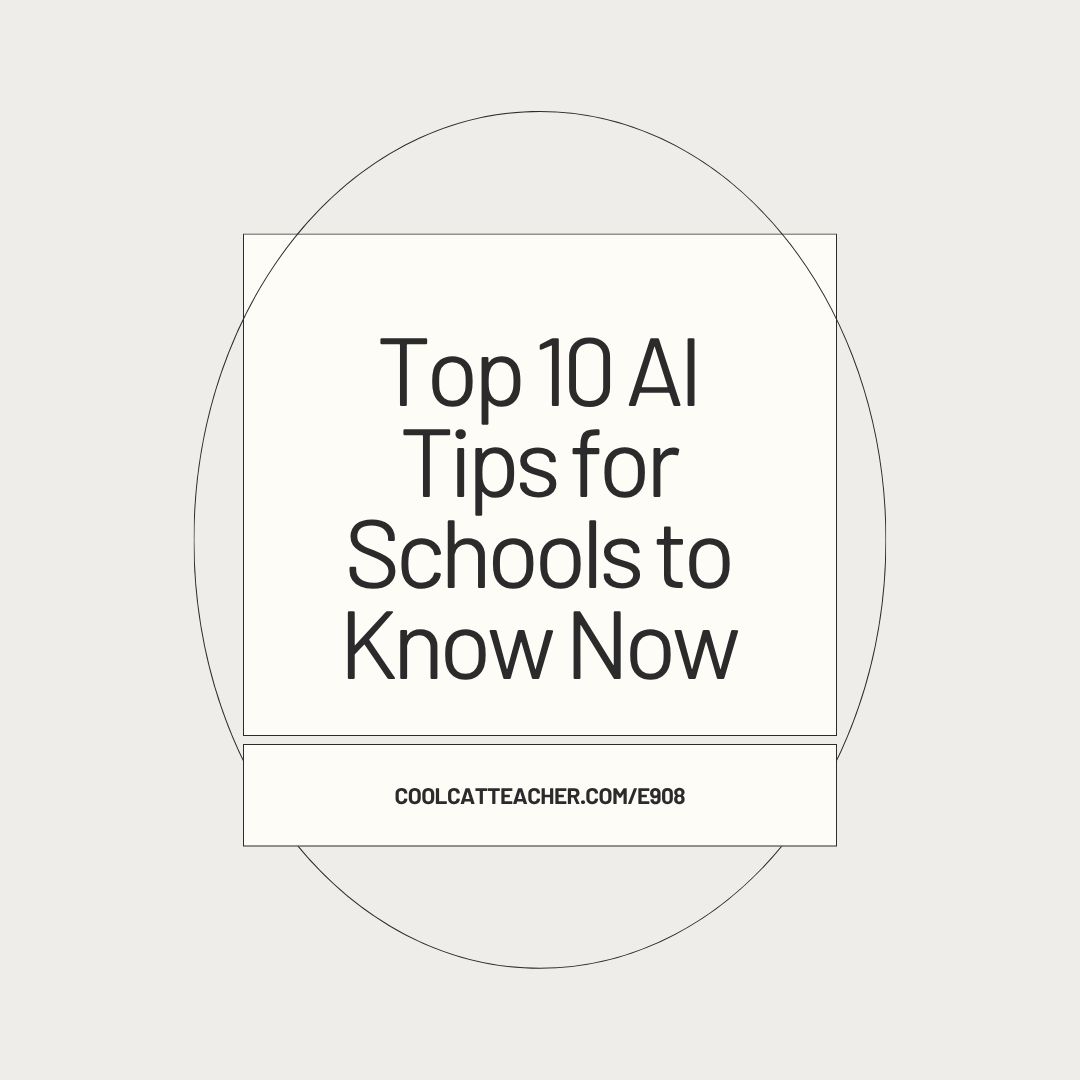 teachbetterteam's tweet image. Top 10 AI Tips for Schools to Do Now buff.ly/S9Ug3PA