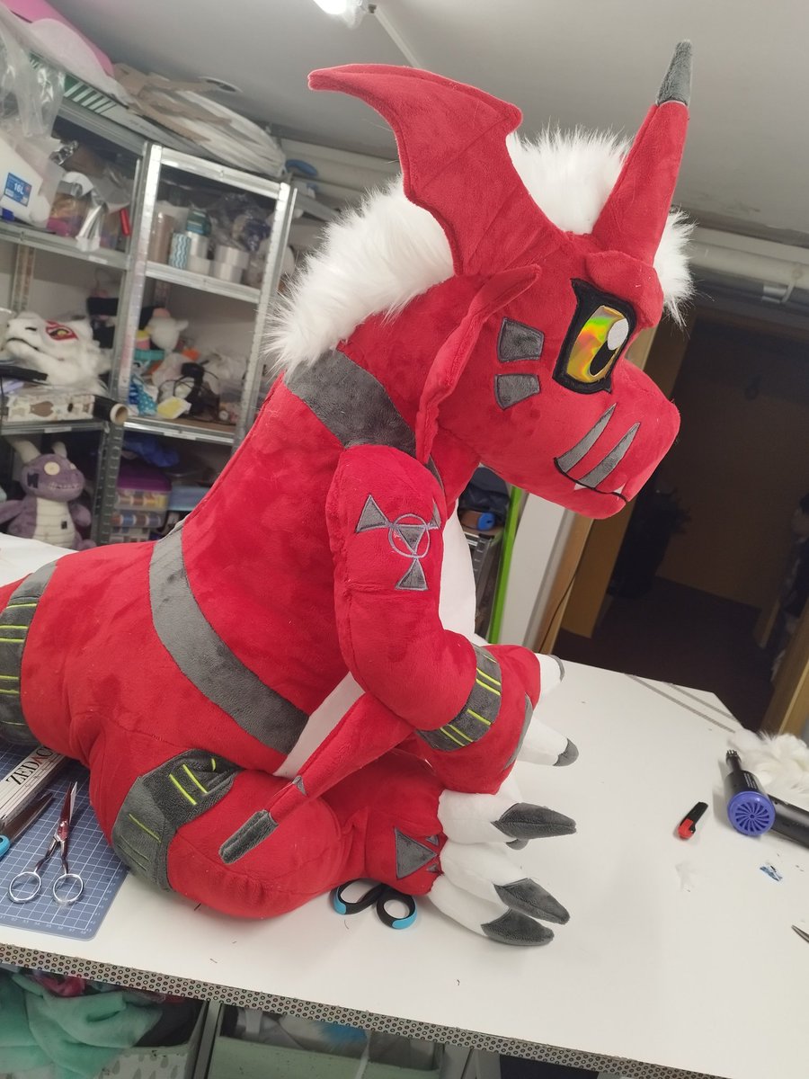 Azaako2's tweet image. Growlmon soon done and a premade