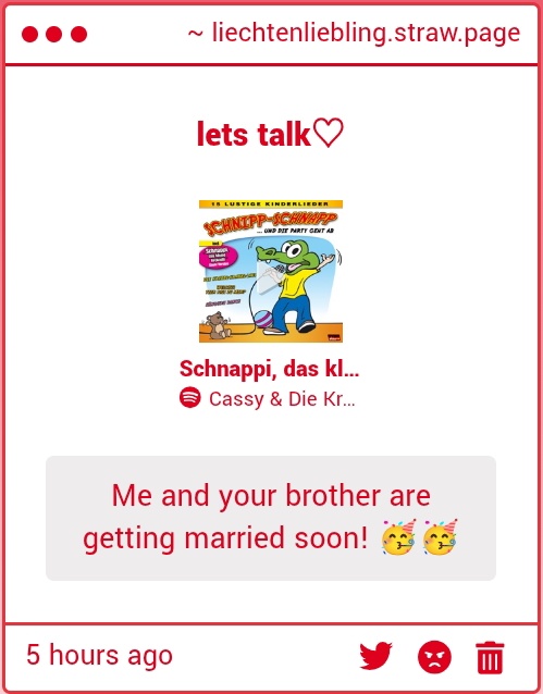 Liechtenluvs's tweet image. Hooray congrats! Please let me be the bridesmaid🥺🥺💞💞💞 finally bruder has a life😭😭❤