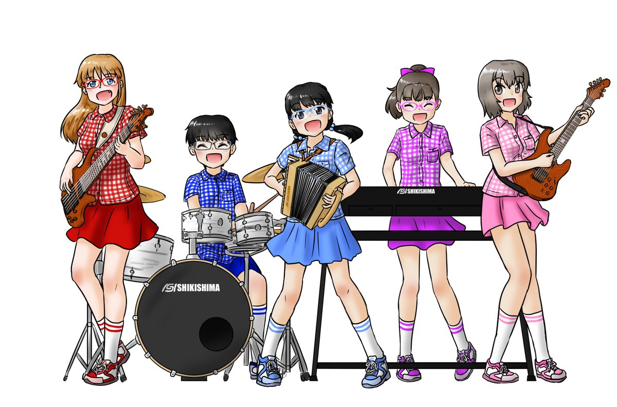 Nono_norkey's tweet image. #女の子のイラストだけで興味を持ってくれる方へ届け
他で男の子も描いてるから乗っかっていいのか判らんけどメインの女子中学生5人組(だから今回貼ったこの子らは全員女の子よ)で乗っかってみる