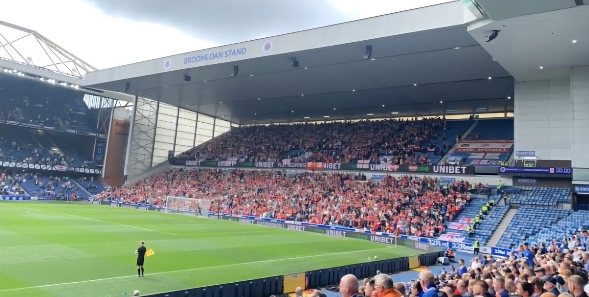 Twe12thman's tweet image. Massive thanks to all @Boro fans who wore red at yesterday's game at Rangers. It came about after Twe12th Man and Red Faction members talked about it weeks ago. All the fans there made it a fantastic show of support. UTB