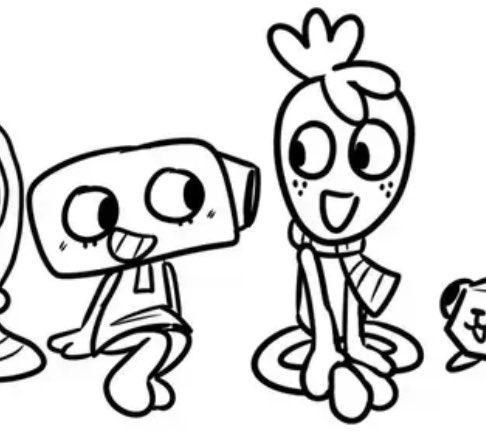 kimafuma's tweet image. Sprout and Shelly are best friends canonically and it makes me so happy