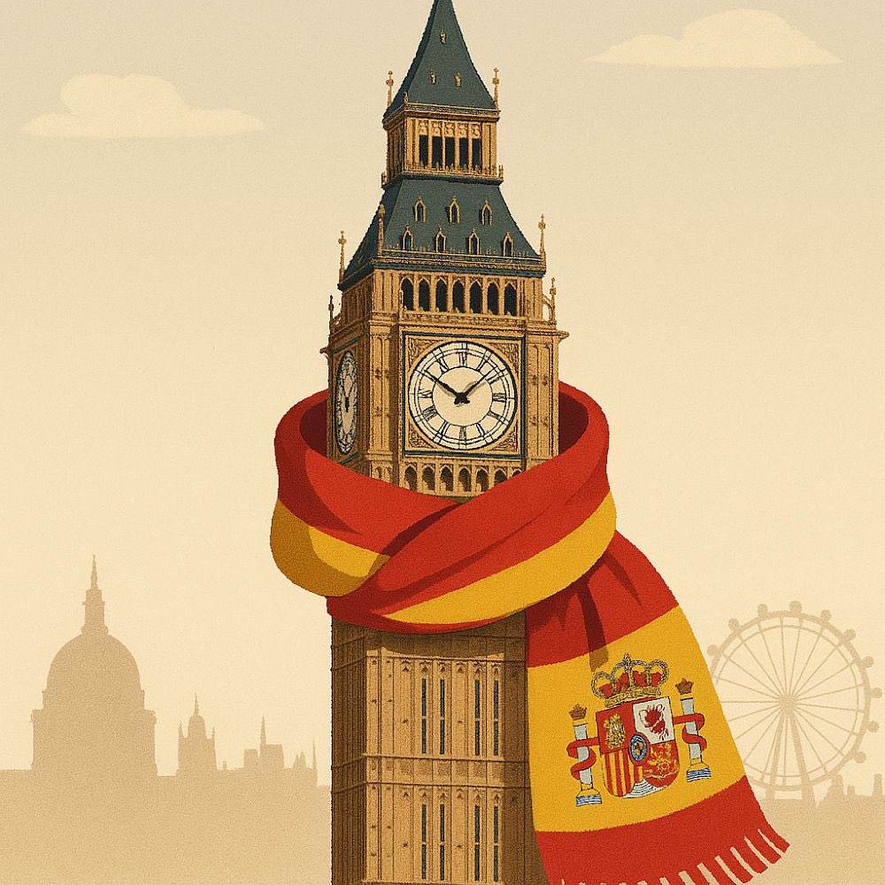 🏴󠁧󠁢󠁥󠁮󠁧󠁿🇪🇸 Gane quien gane la #WEURO2025, las <a href="/Lionesses/">Lionesses</a> y la <a href="/SEFutbolFem/">Selección Española Femenina de Fútbol</a> volverán a inspirar a millones de niñas inglesas, españolas y de todo el mundo.

Desde Madrid hasta Londres, ¡que gane el mejor, <a href="/EmbSpainUK/">Embassy of Spain UK</a>! ⚽️