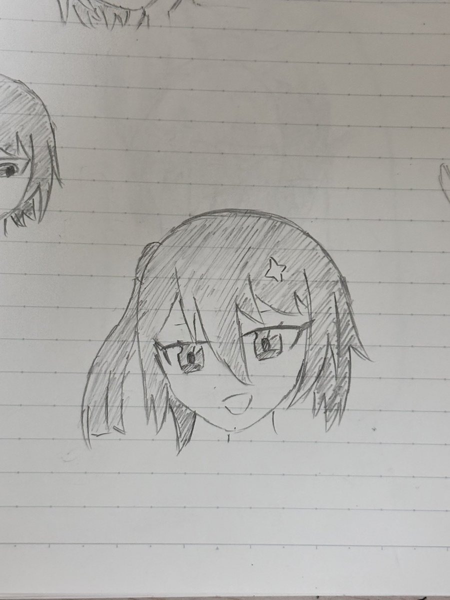 k_Ruka_01's tweet image. 暇すぎてめっちゃ描いてる
自キャラで遊んでる絵 笑→