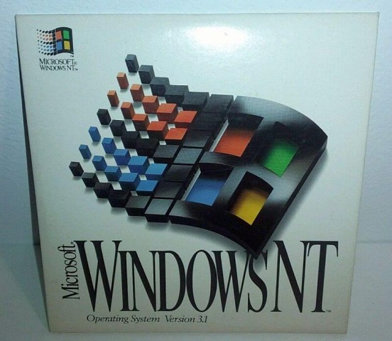 pronama's tweet image. 今日7月27日は、Windows NT 3.1 がリリースされた日だよ😆　NT の最初のバージョンだったよ〜