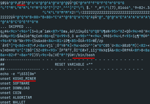 malwarelab_eu's tweet image. Analysis of #Koske #miner:  AI-generated #malware  hidden in panda images. #Rootkit #hideproc for hiding from files and processes.

malwarelab.eu/posts/koske-pa…

@anyrun_app video:
youtube.com/watch?v=1OSPp9…

#koskeminer #coinminer #blueteam #cybersecurity #dfir #malwareanalysis #infosec