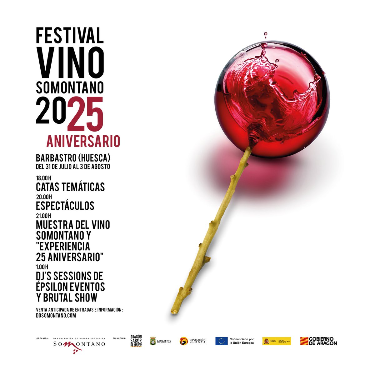 DO Somontano (@dosomontano) on Twitter photo Una de las novedades principales del #FestivalVinoSomontano 2025 Aniversario es la “Experiencia 25 Aniversario” . Con cuatro estrellas Michelín (Iris Jordán del restaurante Ansils, Cristian Palacio de <a href="/GenteRaraZGZ/">Gente Rara Restaurante</a> , Toño Rodríguez de #laeradelosnogales y Carmelo Bosque del Una de las novedades principales del #FestivalVinoSomontano 2025 Aniversario es la “Experiencia 25 Aniversario” . Con cuatro estrellas Michelín (Iris Jordán del restaurante Ansils, Cristian Palacio de <a href="/GenteRaraZGZ/">Gente Rara Restaurante</a> , Toño Rodríguez de #laeradelosnogales y Carmelo Bosque del