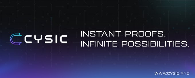 SolProfessor565's tweet image. Starting to yap about @cysic_xyz
They are building special hardware that makes zero-knowledge proofs (ZK) faster and cheaper.
Excited to learn more and yap about it daily.