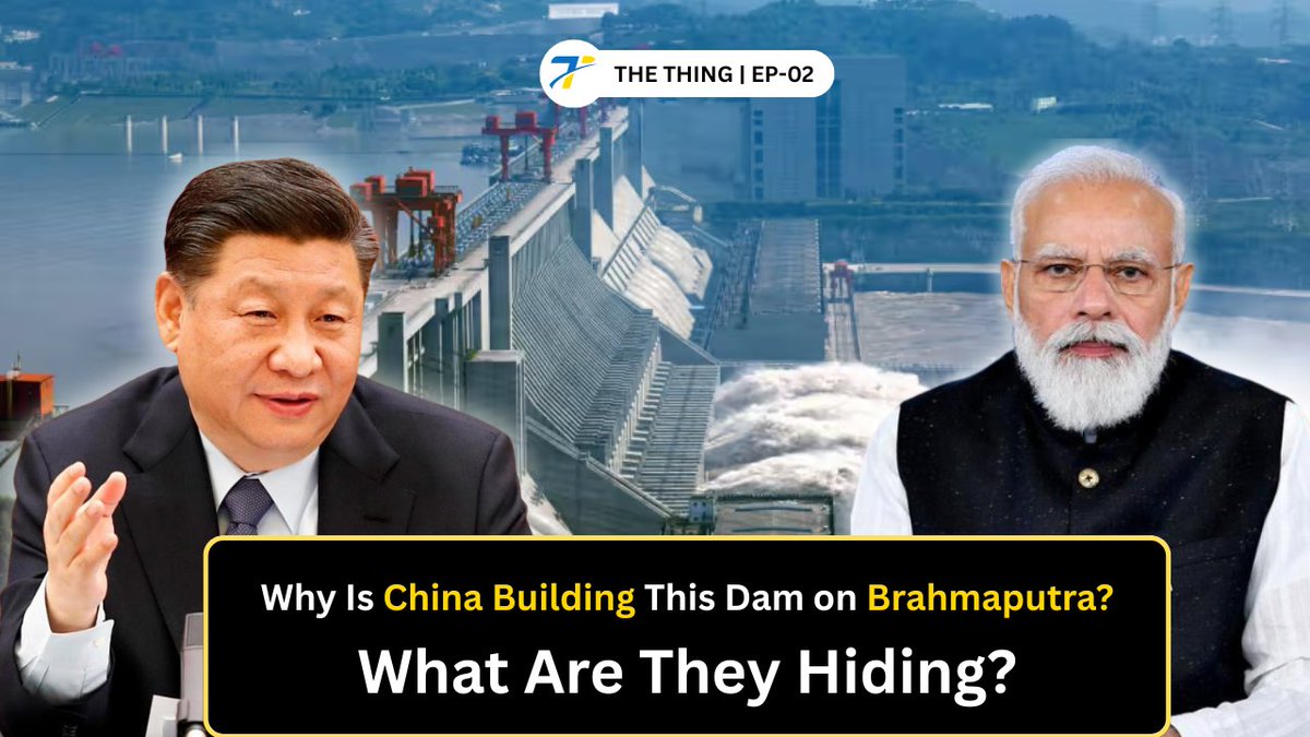 TheThing00005's tweet image. China Dam on Brahmaputra River: Geopolitics Explained | Water war &amp;amp; World News Today | World Affairs

Video Link - youtu.be/4M0txyoCGW0

#Geopolitics  #GeopoliticsInHindi  #GeopoliticsExplained #ChinaDamOnBrahmaputra  #BrahmaputraDam  #IndiaChinaRelations  #ChinaNews