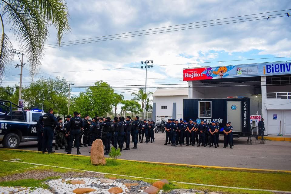 quierotvags's tweet image. Con motivo de la Feria de los Chicahuales 2025, el Gobierno de Jesús María reforzó operativos de seguridad en todo el municipio, con apoyo de corporaciones estatales, federales y municipales, garantizando presencia permanente y atención inmediata.
#quierotvags