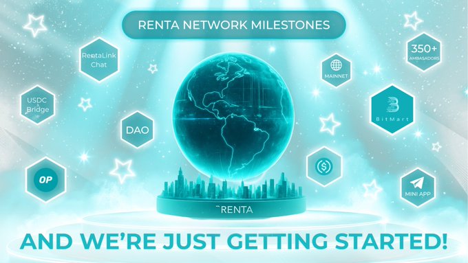 thebullmaker01's tweet image. Welcome to @RentaNetwork — Where Ownership Meets Innovation 🚀
We’re excited to onboard you to the RENTA, the digital frontier where blockchain meets real-world rental and property ownership.
At RENTA, we’re not just another project.
We are a collective of builders,…