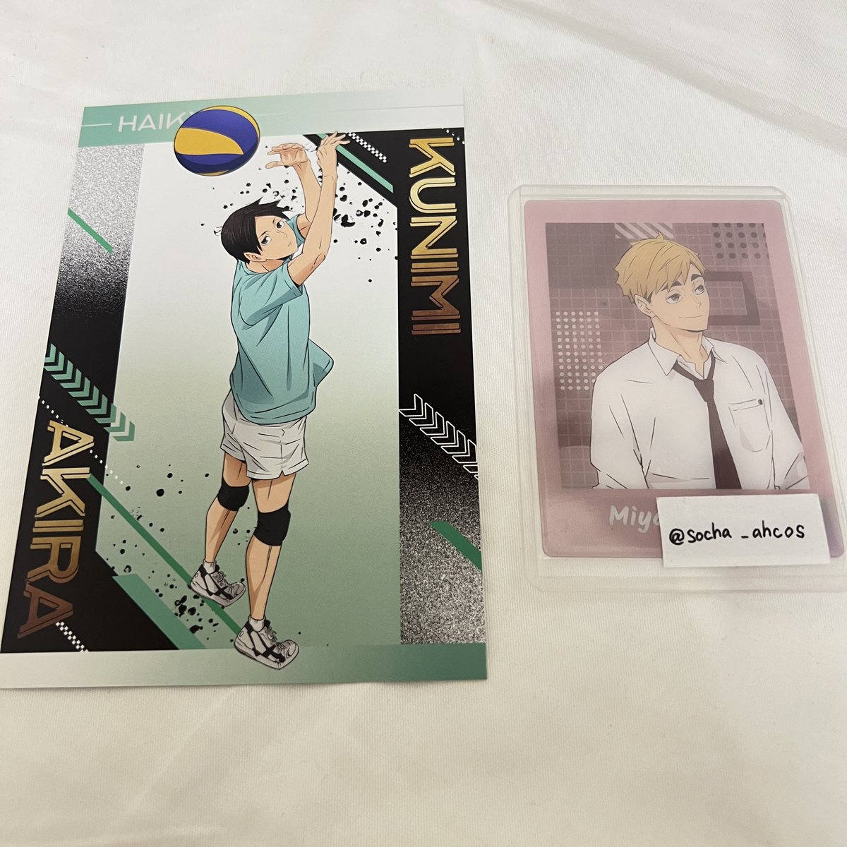 socha_ahcos's tweet image. 【交換】ハイキュー　アニメイト特典
ポストカード

◯譲　国見

◯求　侑 異種可

大阪手渡し、郵送◎
お気軽にお声がけください！