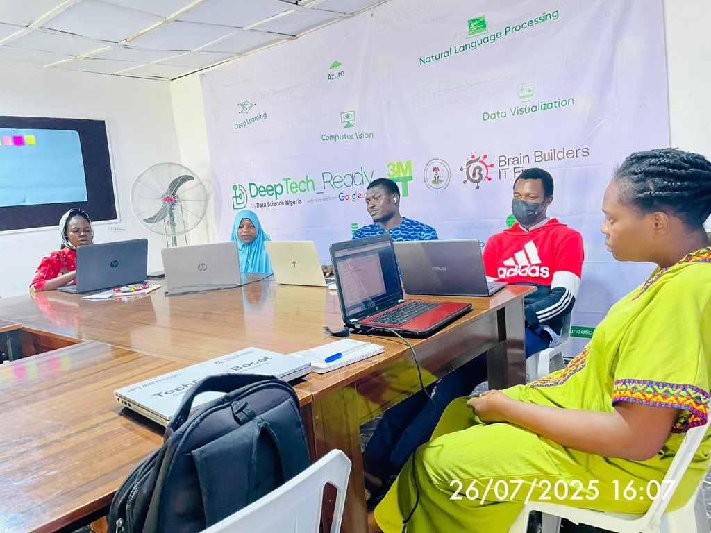 That journey of a thousand steps feels like it just began yesterday and now, it's gradually wrapping up.

We’re super excited to see our dedicated DeepTech_Ready learners rounding off this cohort and actively prepping for their capstone projects!

As a truly supportive Applied