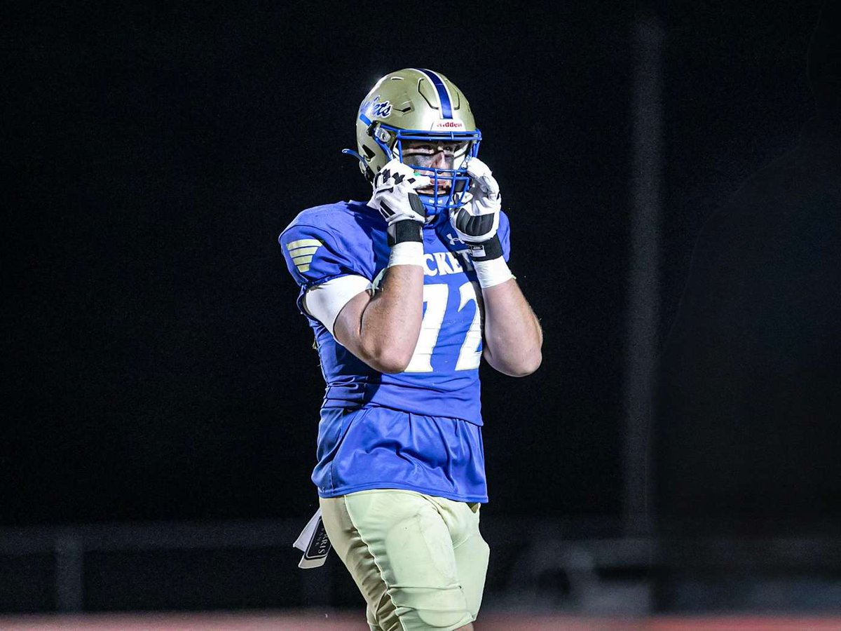 TheCFBNation's tweet image. Southeast Bulloch (GA) 2026 3 🌟 OYlT Bear Fretwell Has Announced His Commitment To The University of Alabama
Fretwell Is A Top 60 Ranked OT In The 2026 Class & Was Previously Committed To Georgia Tech
#GoCFB #CollegeFootball #Alabama #RollTide @bear_fretwell