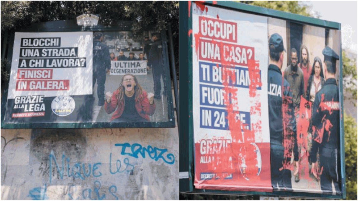 tempoweb's tweet image. Manifesti censurati a #Roma, #Lega all'attacco di #Gualtieri: "Ecco le immagini vere" iltempo.it/roma-capitale/…