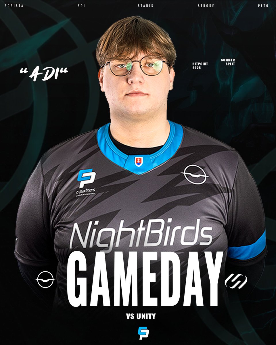 Nightbirds (@nightbirds_lol) on Twitter photo Gameday vs <a href="/UNiTYesports_eu/">UNiTY ESPORTS</a>
Any% world record holders for the longest and shortest games this split! 🫡
What will we cook up today? Find out soon.
🕓 16:00
📺 twitch.tv/hitpointcz Gameday vs <a href="/UNiTYesports_eu/">UNiTY ESPORTS</a>
Any% world record holders for the longest and shortest games this split! 🫡
What will we cook up today? Find out soon.
🕓 16:00
📺 twitch.tv/hitpointcz