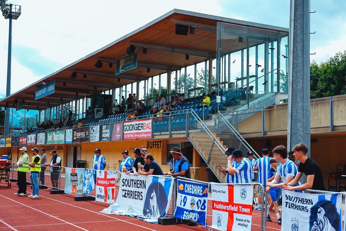 Paul - Southern Terrier (@paul_hollas_) on Twitter photo We’ve had a great pre-season following <a href="/htafc/">Huddersfield Town</a>. The team looks strong and united even with more to come and go. The staff look like they know what they are doing! There will be ups and some downs. But we’re Town til we die! Let’s go #htafc
UTT We’ve had a great pre-season following <a href="/htafc/">Huddersfield Town</a>. The team looks strong and united even with more to come and go. The staff look like they know what they are doing! There will be ups and some downs. But we’re Town til we die! Let’s go #htafc
UTT