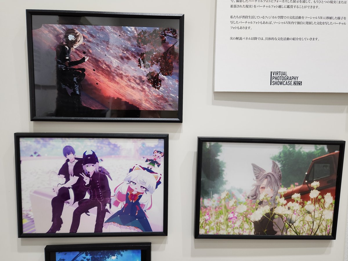 meeacool1's tweet image. 会場内はこんな感じで、いくつかにテーマ分けされた作品が見れます。数が多くて全部作風が違って、パッと見の印象以上にバラエティ豊かな作品群でした。
#VPS2025