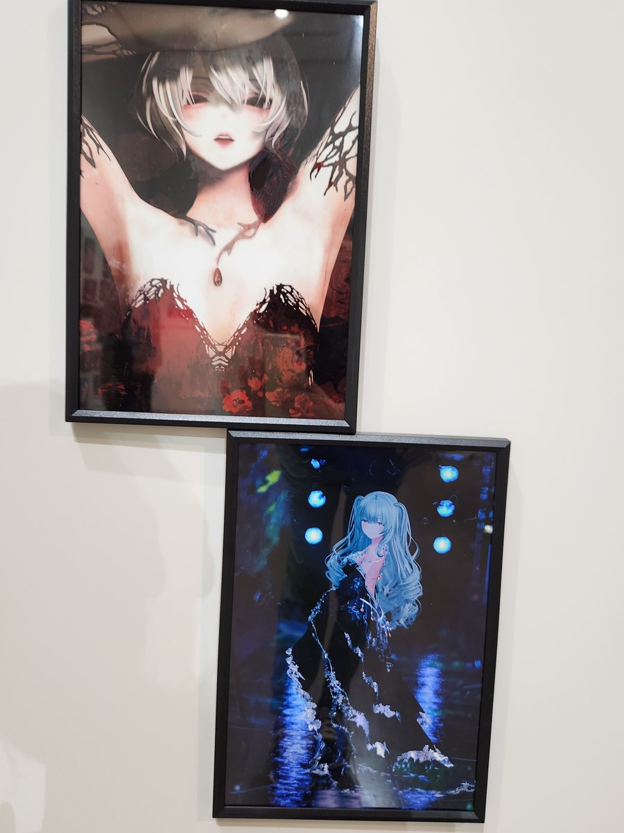 meeacool1's tweet image. 会場内はこんな感じで、いくつかにテーマ分けされた作品が見れます。数が多くて全部作風が違って、パッと見の印象以上にバラエティ豊かな作品群でした。
#VPS2025