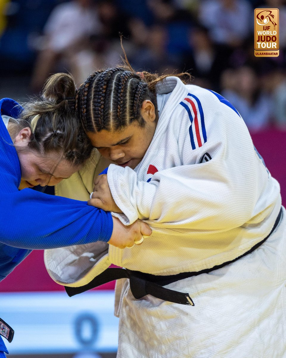 Judo's tweet image. A third Grand Slam gold for Léa Fontaine!🥇🇫🇷
Follow all the action on JudoTV.com 💻
#JudoUlaanbaatar #Mongolia #Ulaanbaatar #WJT #Judo #IJF #Sport #RoadToLA2028