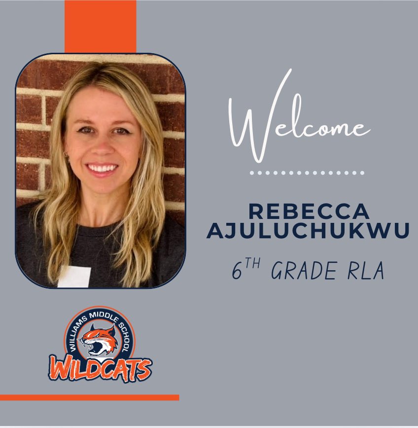 WMS_Wildcats's tweet image. Welcome to the Wildcat Family!
#WeAreRockwallISD
#GoWildcats