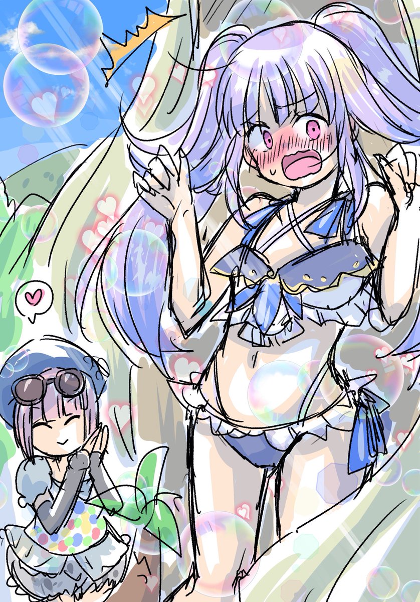 asaka_ituki's tweet image. 2021年7月、水着を着ろミネルヴァ
こんなとこにもツインテがいたねえ!!ツインテ大好き
突飛すぎるキャラデの子がいないスクストにおいてファンタジー色全開のミネルたそは異端だったな
#スクストグランドフィナーレ