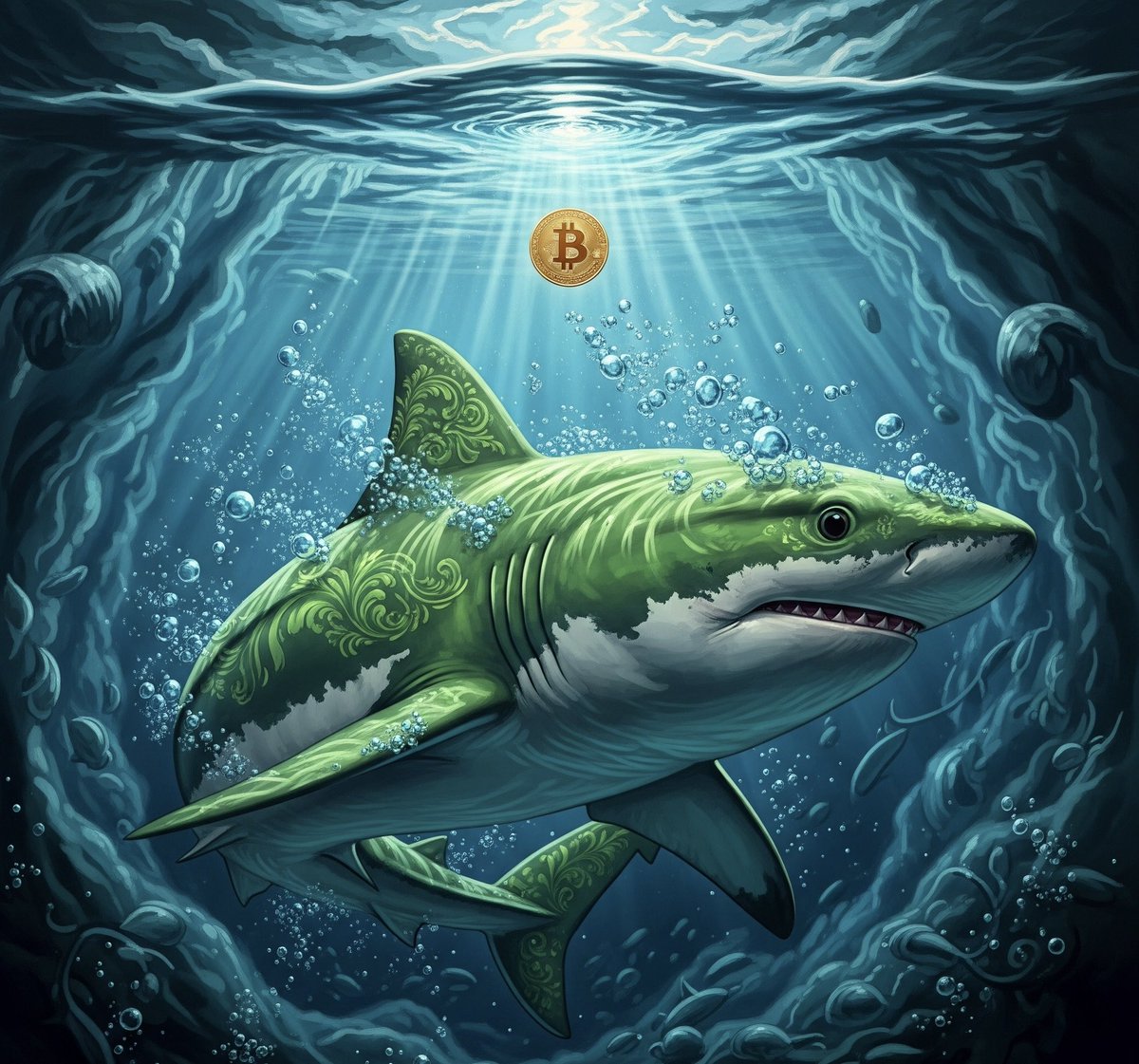 bitcoinboog's tweet image. GM 🦈