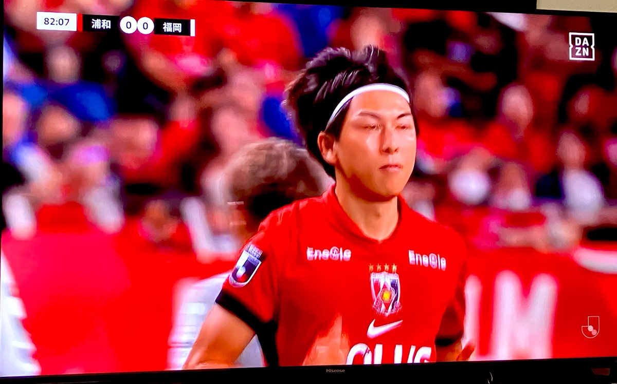ハンドボール選手が出てきたので、アビスパ福岡の負けです。