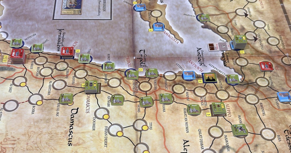 mk20336's tweet image. Time to start the journey with Kingdom of Heaven - and of course, as initial scenario we played First Crusade. Let me invite you to picture-rich session report. Enjoy!
⬇️⬇️⬇️
theboardgameschronicle.com/2025/07/27/kin…
@MultiManPub