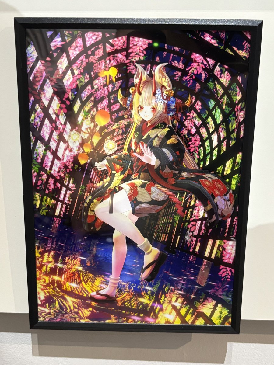 Na8pon's tweet image. 改めて… #VPS2025 本当に観に行けて良かった✨
そしてもっと努力しないとなって思ったな…

招待作家の方々ともたくさんお話しできて、
とても有益な時間になりました！
また来年も…！楽しみにしてます👏