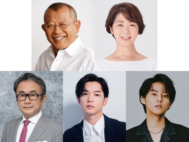 enkick's tweet image. 笑福亭鶴瓶 ×三谷幸喜・千葉雄大・藤ヶ谷太輔、即興舞台『スジナシシアター Vol.18』開催決定! | 情報☆キック enbutown.com/joho/2025/07/2…