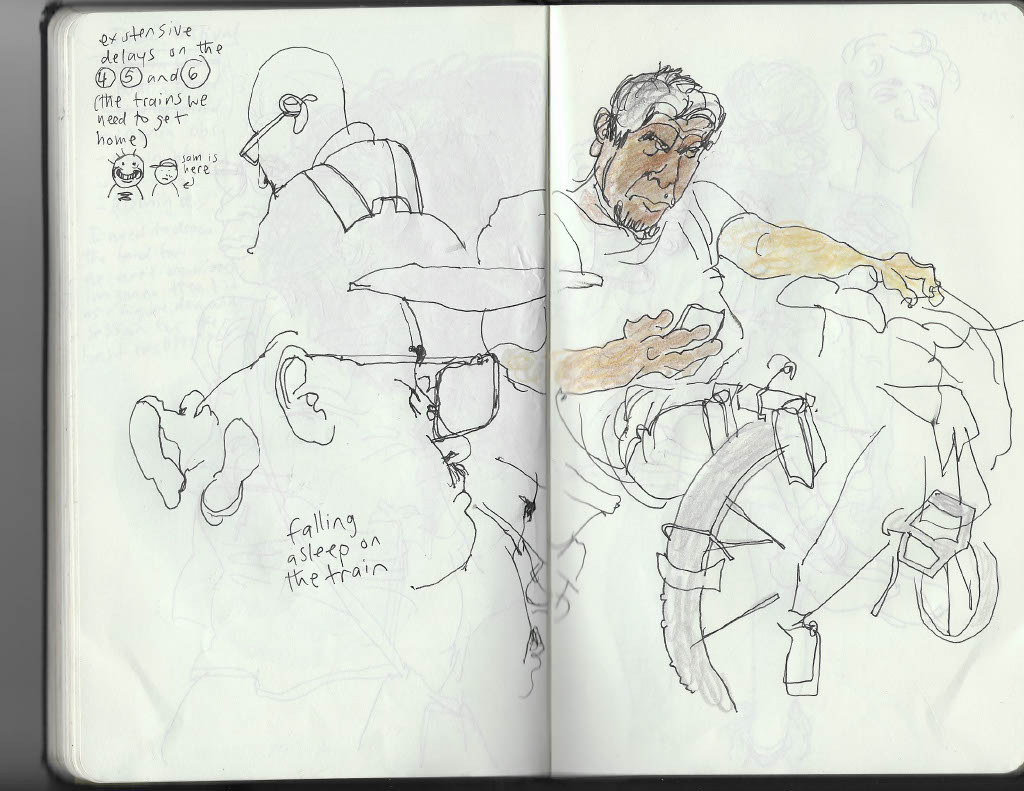 Chantalimm's tweet image. sketchbook pages 2