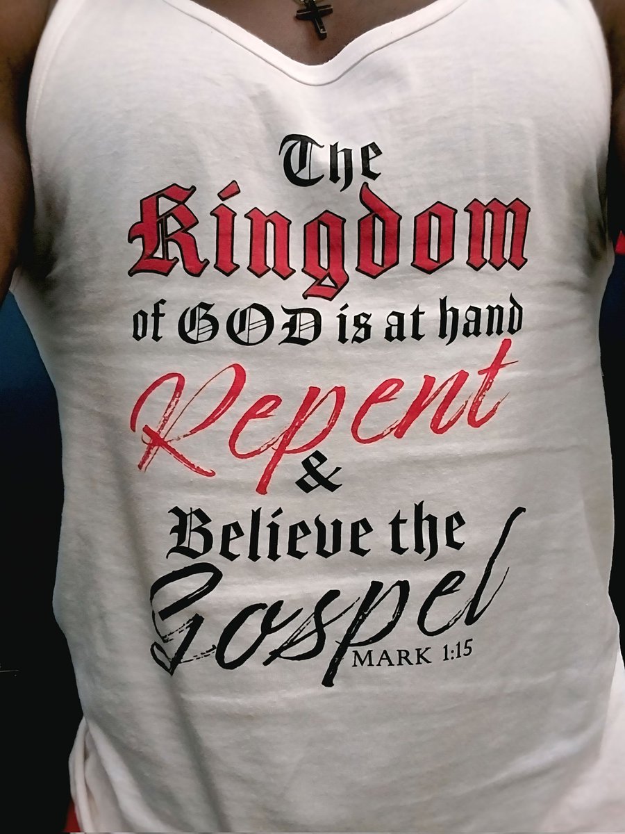 TheChocoHunk's tweet image. “The Kingdom of God is at hand. Repent &amp;amp; believe the Gospel” 📖💪🏾