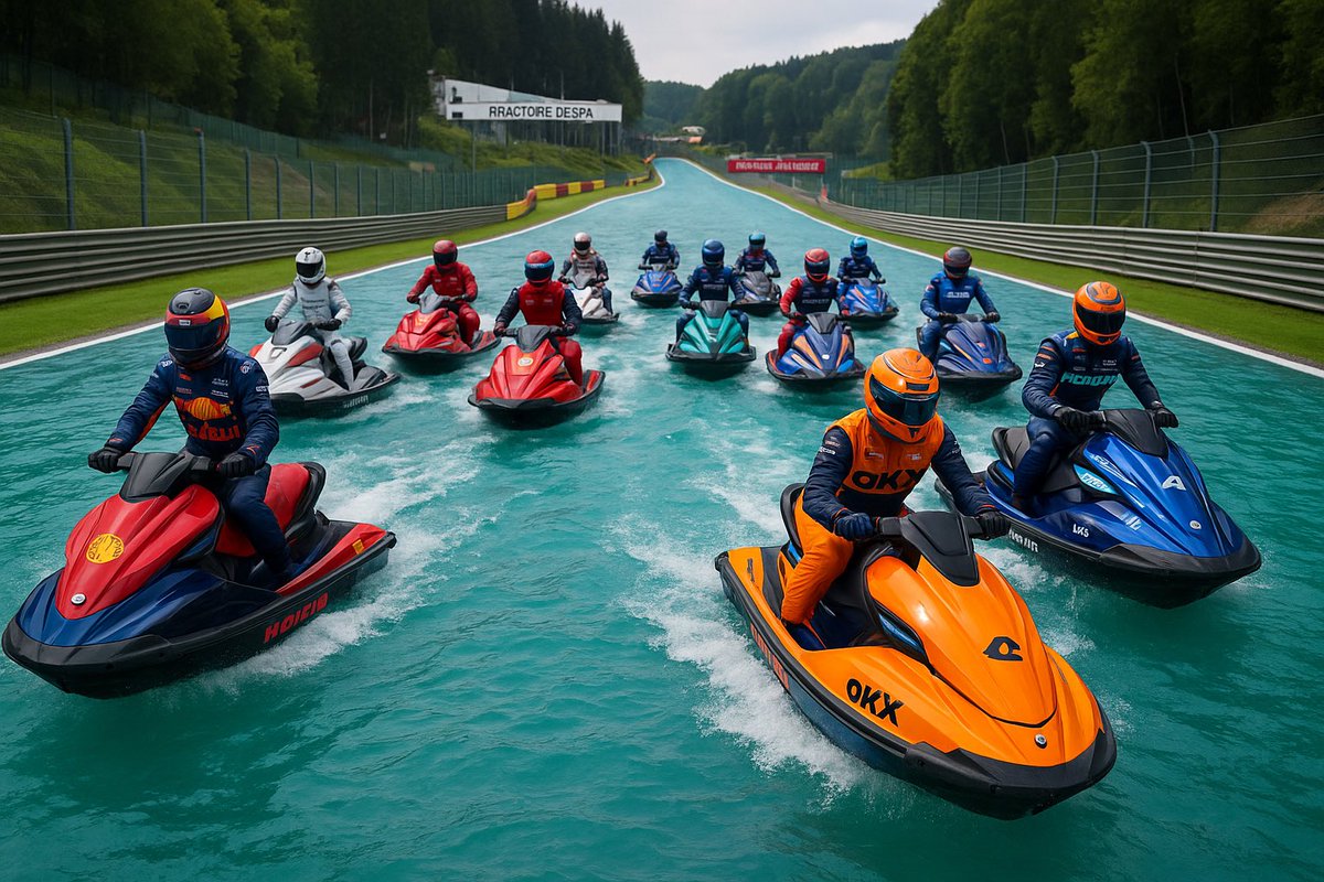 EstagiariodaF1's tweet image. A F1 tinha que oferecer essa alternativa pra quando chover pra krl