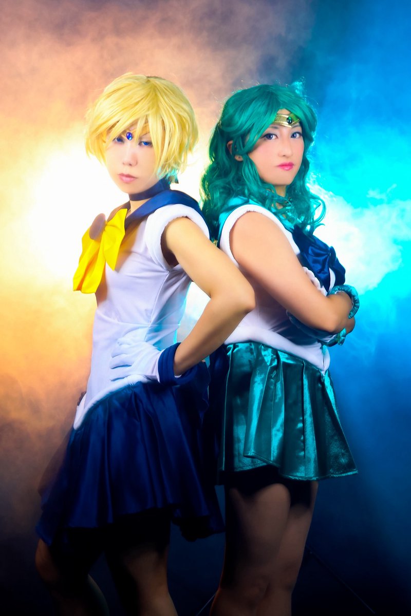 《cosplay/ 美少女戦士セーラームーン 》

………華麗に…優雅に
　　　　　　活躍！！………

ウラヌス :ピンクパンダ
ネプチューン:おおとりちゃん(<a href="/ohtori_13th/">おおとり</a> )
撮影:よこやんさん(<a href="/yokoyan1215_08/">よこやんXYZ</a> )

とても綺麗！！2人に感謝😭✨✨

#セーラーウラヌスコスプレ
#セーラーネプチューンコスプレ