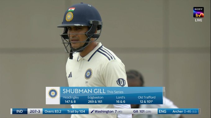 Goatlified's tweet image. If this test is drawn then this MC Shubman Pill should be held responsible for playing too slow.
