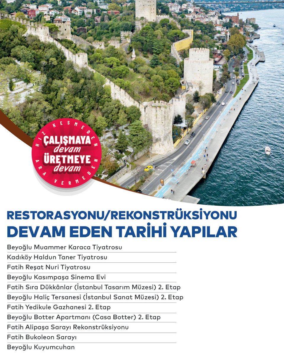 VolkanDemir_PhD's tweet image. 🏛 Çalışmaya Devam, Üretmeye Devam!
Tarihî mirasımızı korumak ve şehrimizin kültürel değerlerini gelecek nesillere aktarmak için büyük bir özveriyle çalışıyoruz. Ecdat yadigârı yapıların restorasyonu ve endüstri miraslarımızın yaşatılması için önemli projeleri hayata…