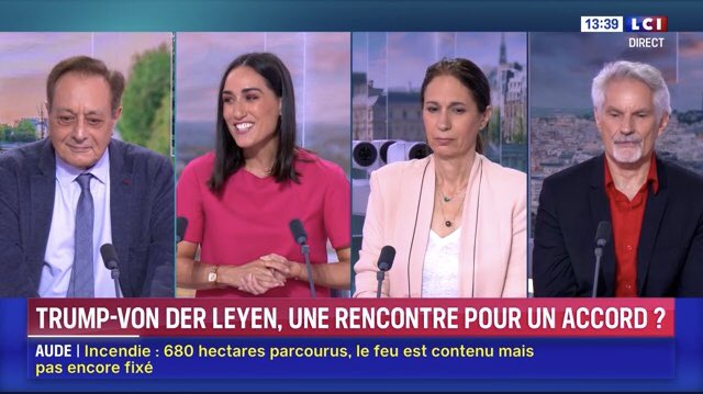 MLettresduSud's tweet image. Peut-être bien que oui ,
Peut-être bien que non,
Mais évidemment 😉 que nous sommes nombreux à vous suivre @jeannebarontv présenter l’actualité ce midi et animer les débats avec le talent qu’on vous connaît.
Le 12/15 @LCI.